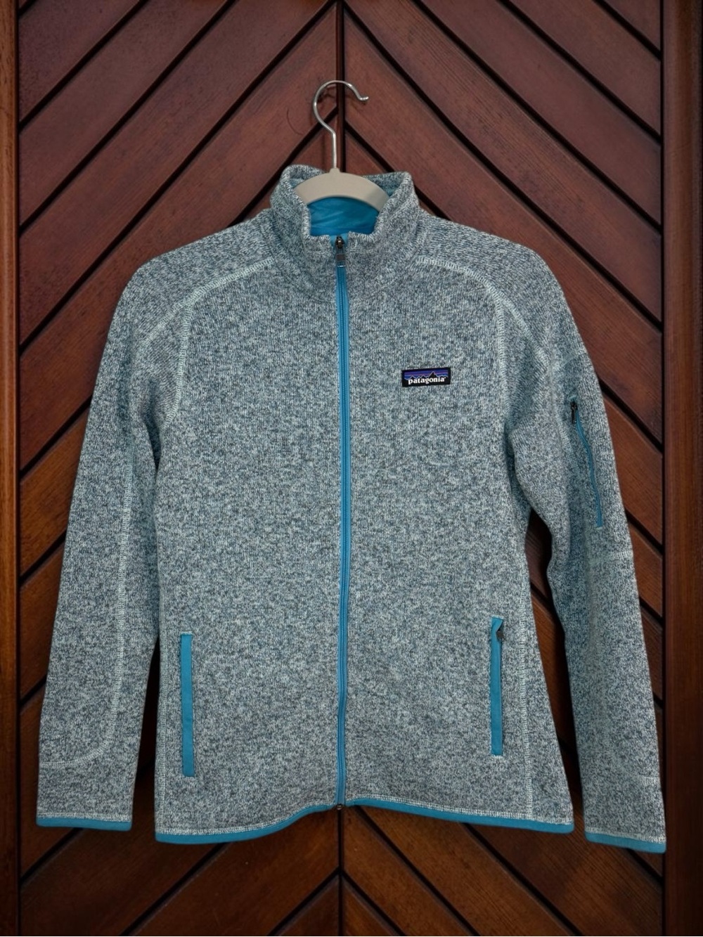 Patagonia W's Better Sweater® Jacket Atoll Blue Women’s Size Small Gorpcore Hike